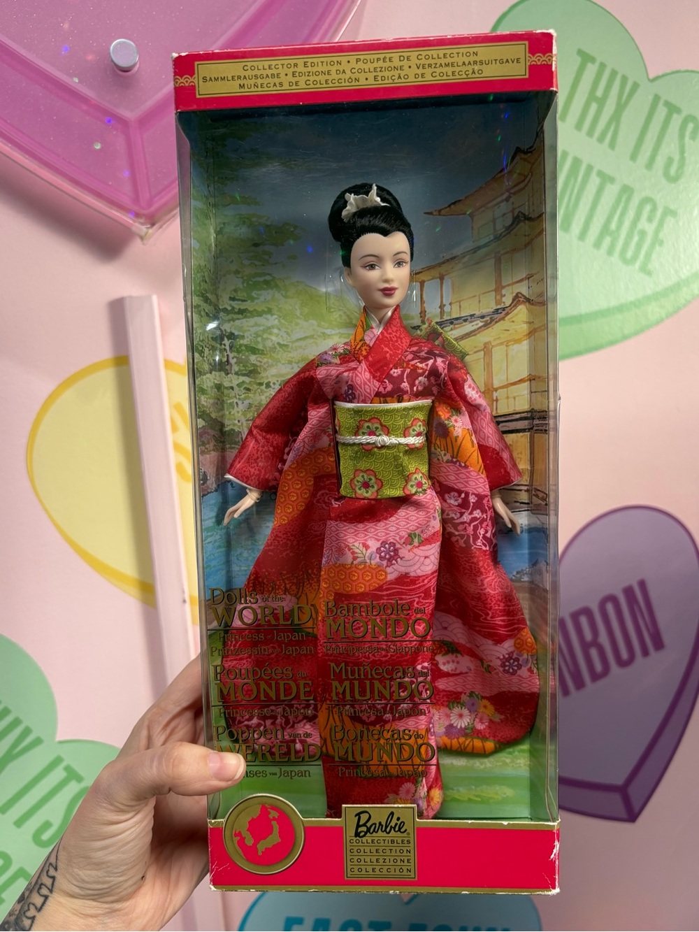 NEW in box, 2002 Barbie Dolls of the World, Princess of Japan